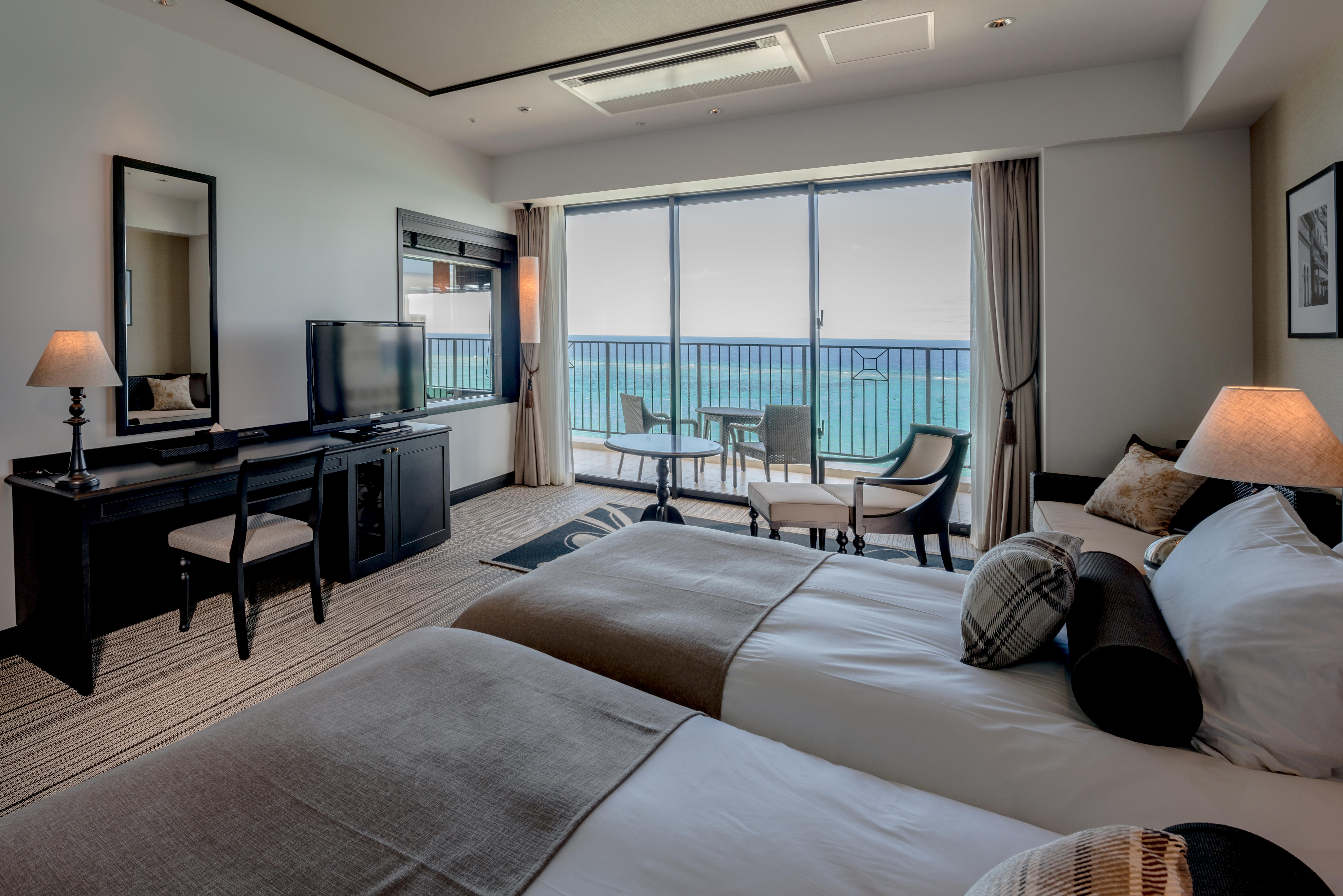 Hotel Monterey Okinawa Spa & Resort Onna Exterior foto Deluxe Ocean View Room
