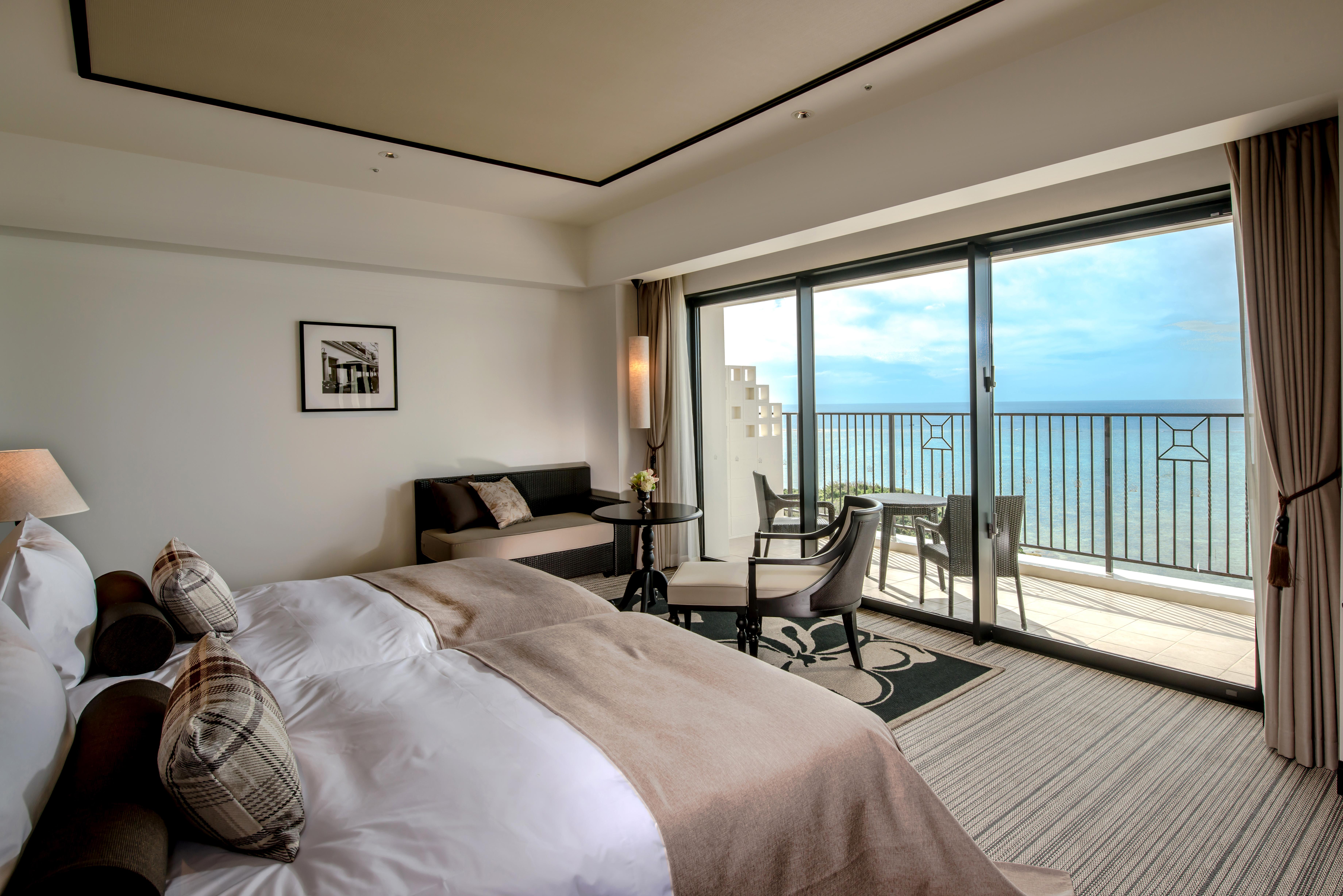 Hotel Monterey Okinawa Spa & Resort Onna Exterior foto Deluxe Ocean View Room